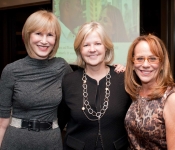 Valerie Salembier, Martha Nelson and Laura Schroff